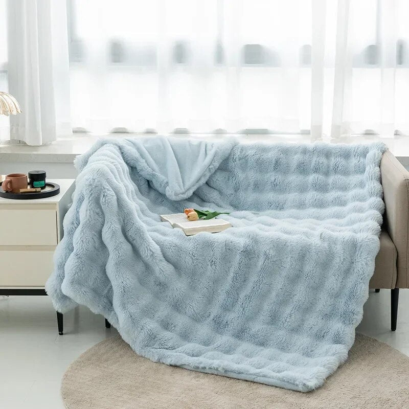 Nobi – Weiche Flanell-Bubble-Decke