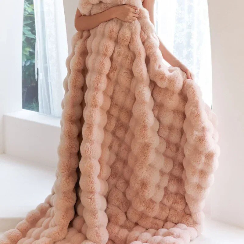 Nobi – Weiche Flanell-Bubble-Decke