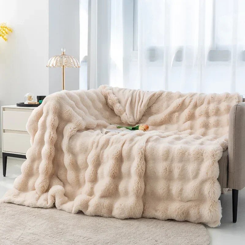 Nobi – Weiche Flanell-Bubble-Decke