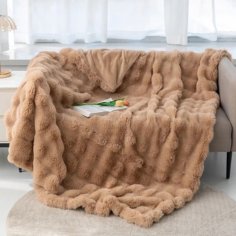 Nobi – Weiche Flanell-Bubble-Decke