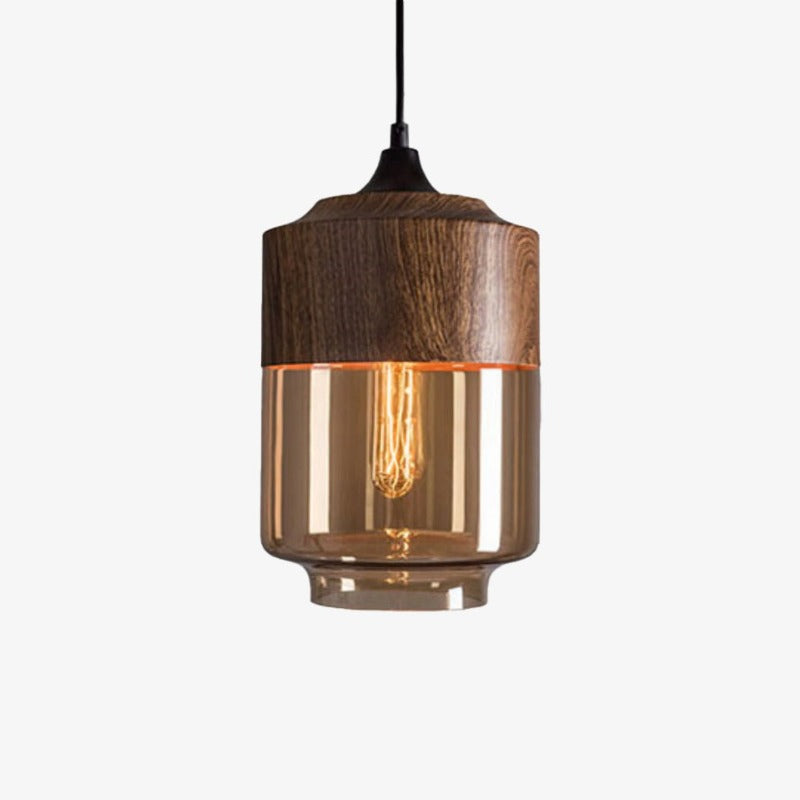 Alaric – Drei-Licht Glas-Leuchter im kreativen Design