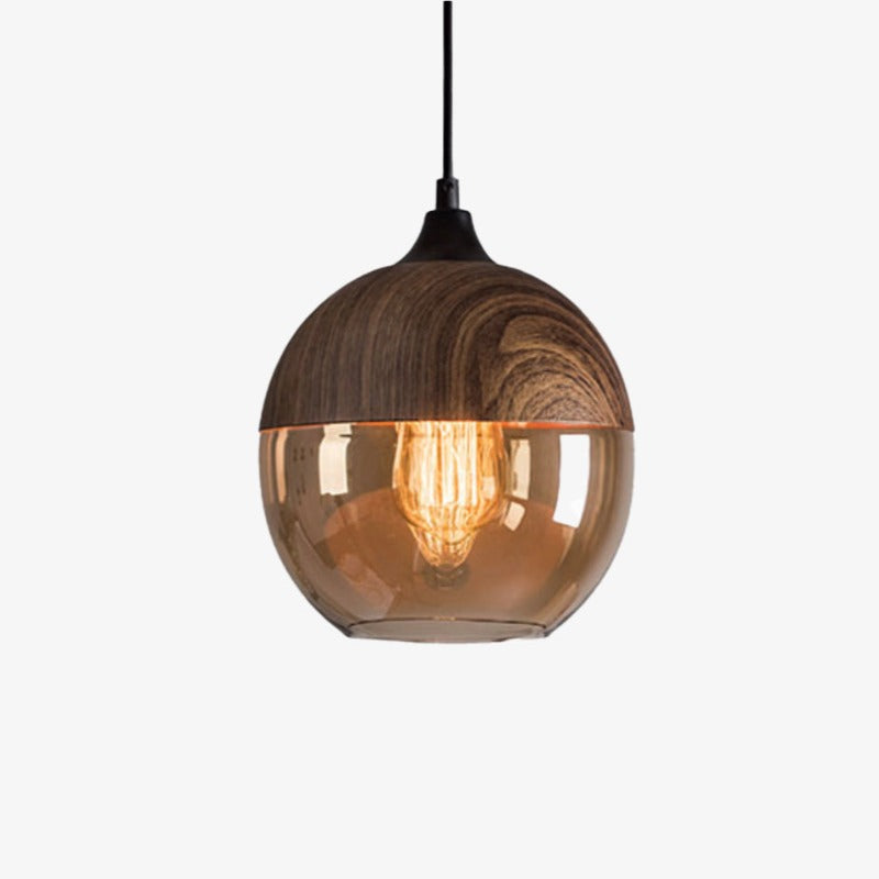 Alaric – Drei-Licht Glas-Leuchter im kreativen Design