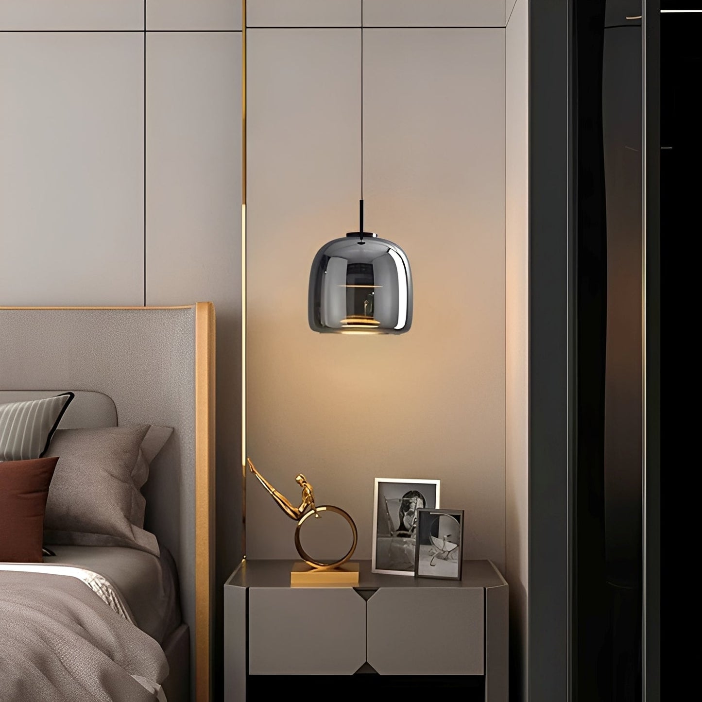 Ella – Moderne Glas-Hängelampe mit Charakter