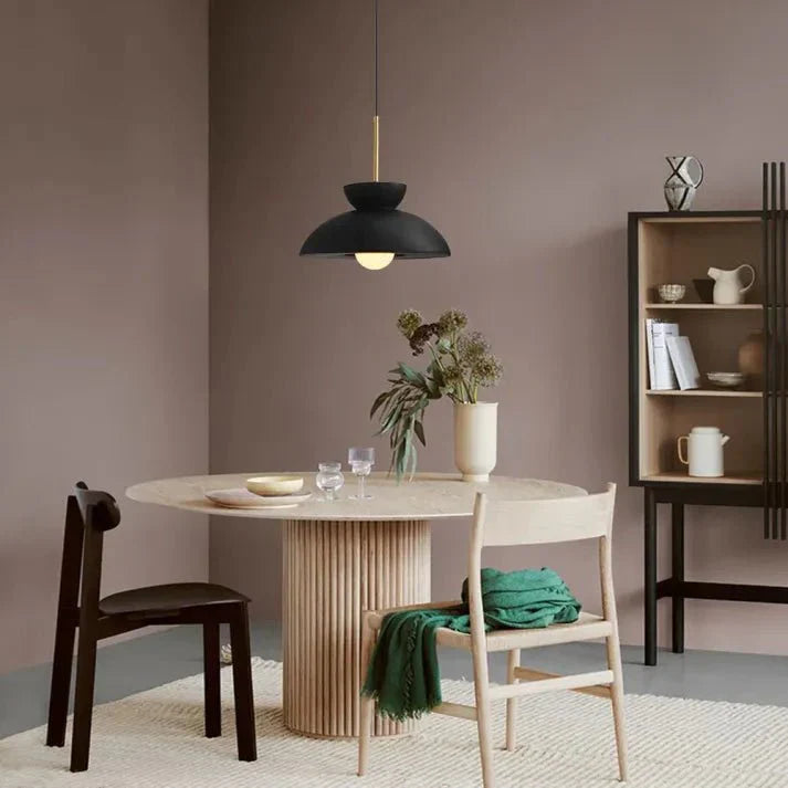 Cara – Nordische Hängelampe im Cream-Stil