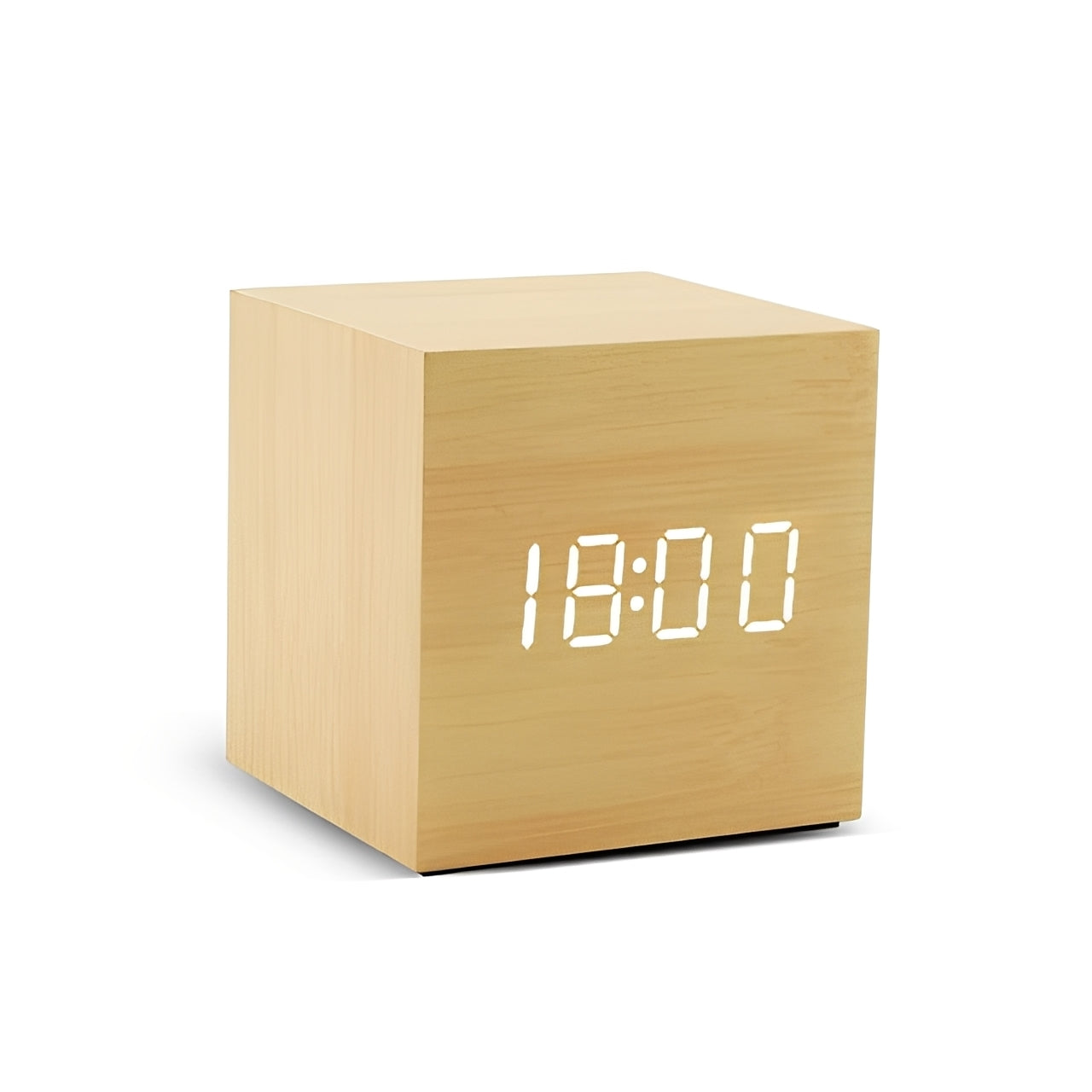 Verno – Schlichte Digitale Projektionsuhr aus Holz