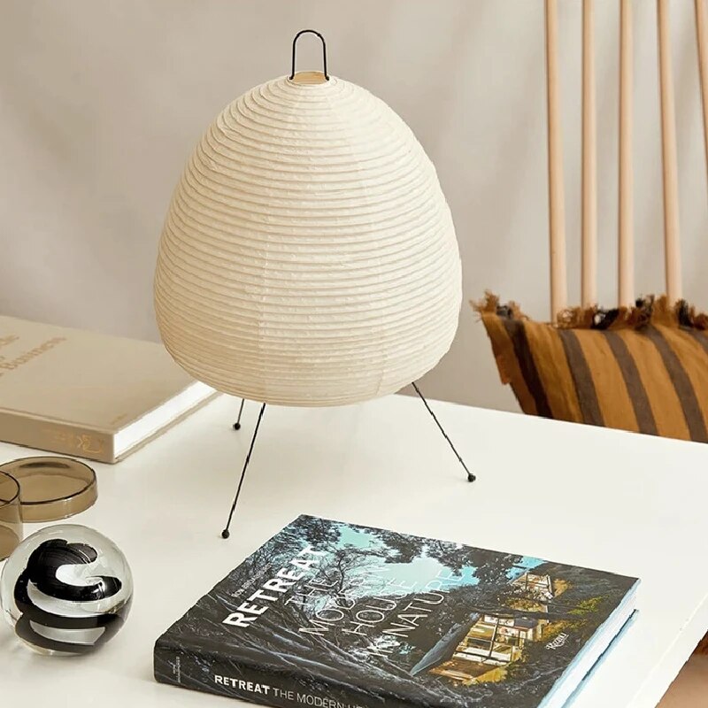 ZenGlow – Stehlampe aus traditionellem Reispapier im japanischen Stil