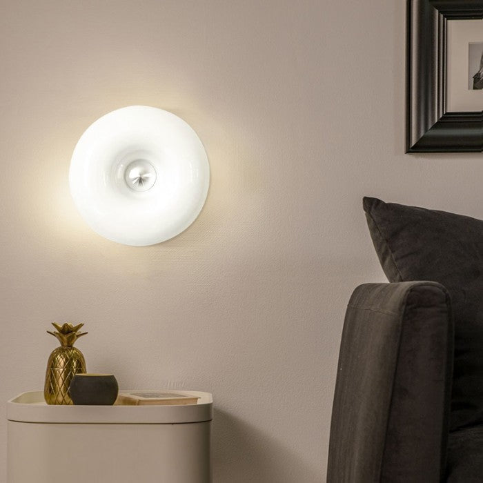 Bryan – Vintage Glas-Tischlampe