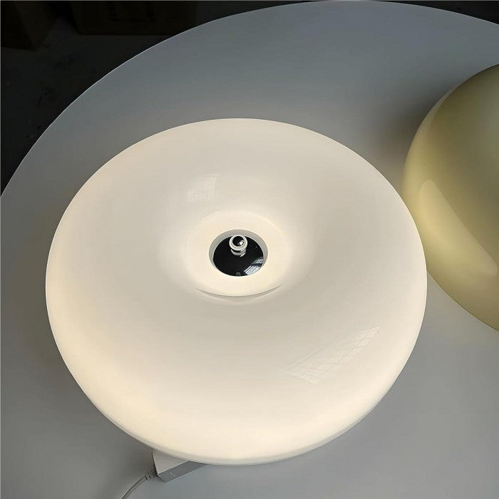 Bryan – Vintage Glas-Tischlampe