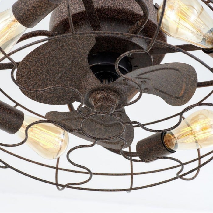 Diana – Amerikanische Deckenventilator-Lampe