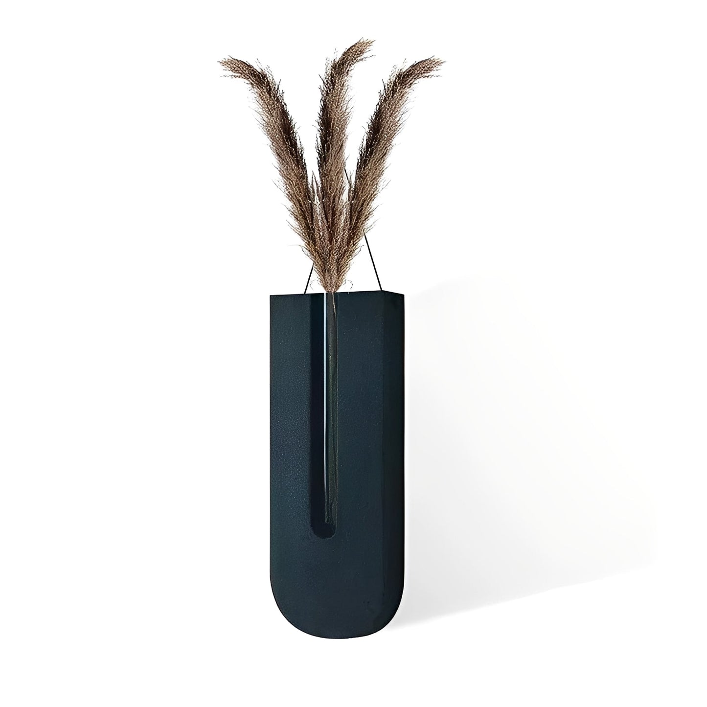 Haruto – Einfache Wandvase im Naturholz-Stil