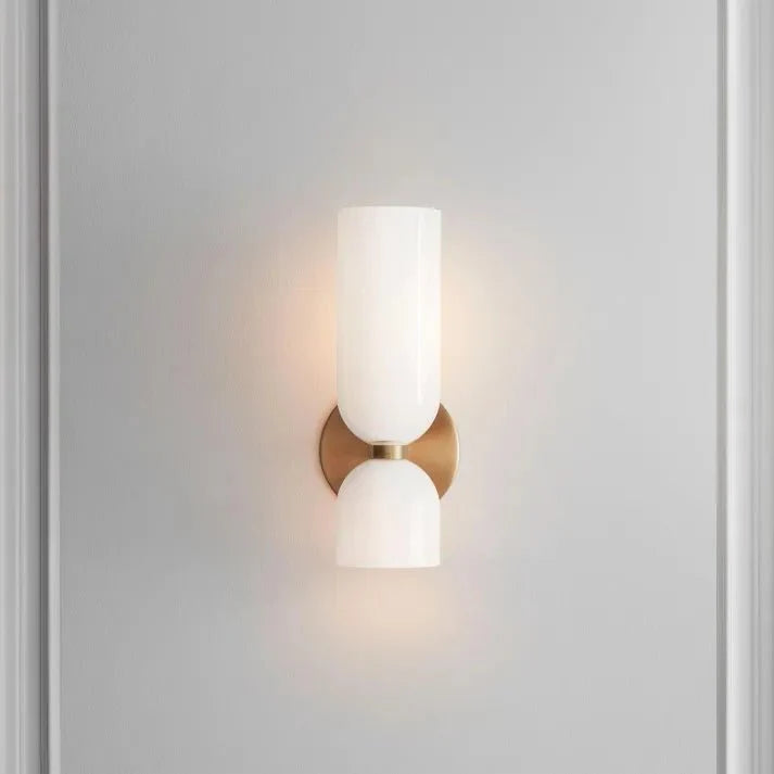 DuoGlas – Doppelköpfige LED-Wandleuchte
