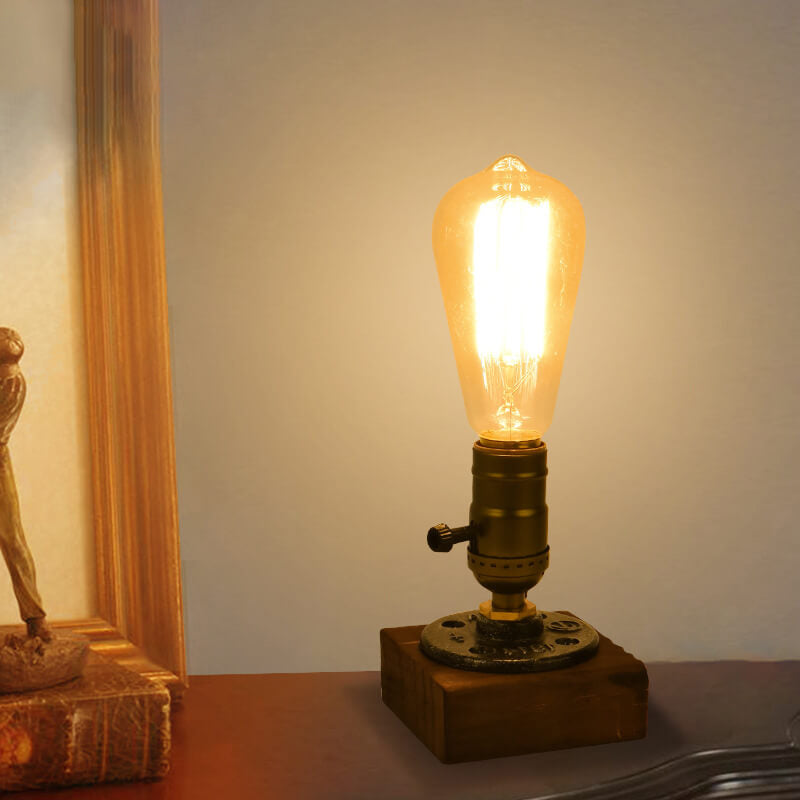 Coralie – Retro-Eisentischlampe