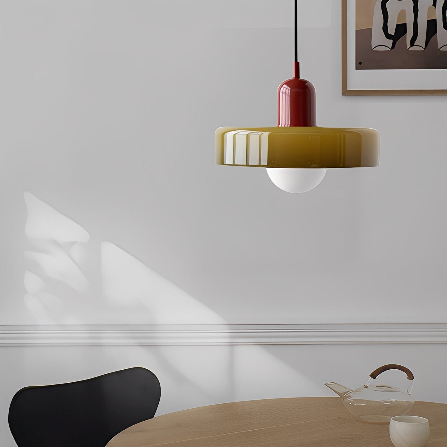 Maya – Retro Bunte Glas Pendelleuchte