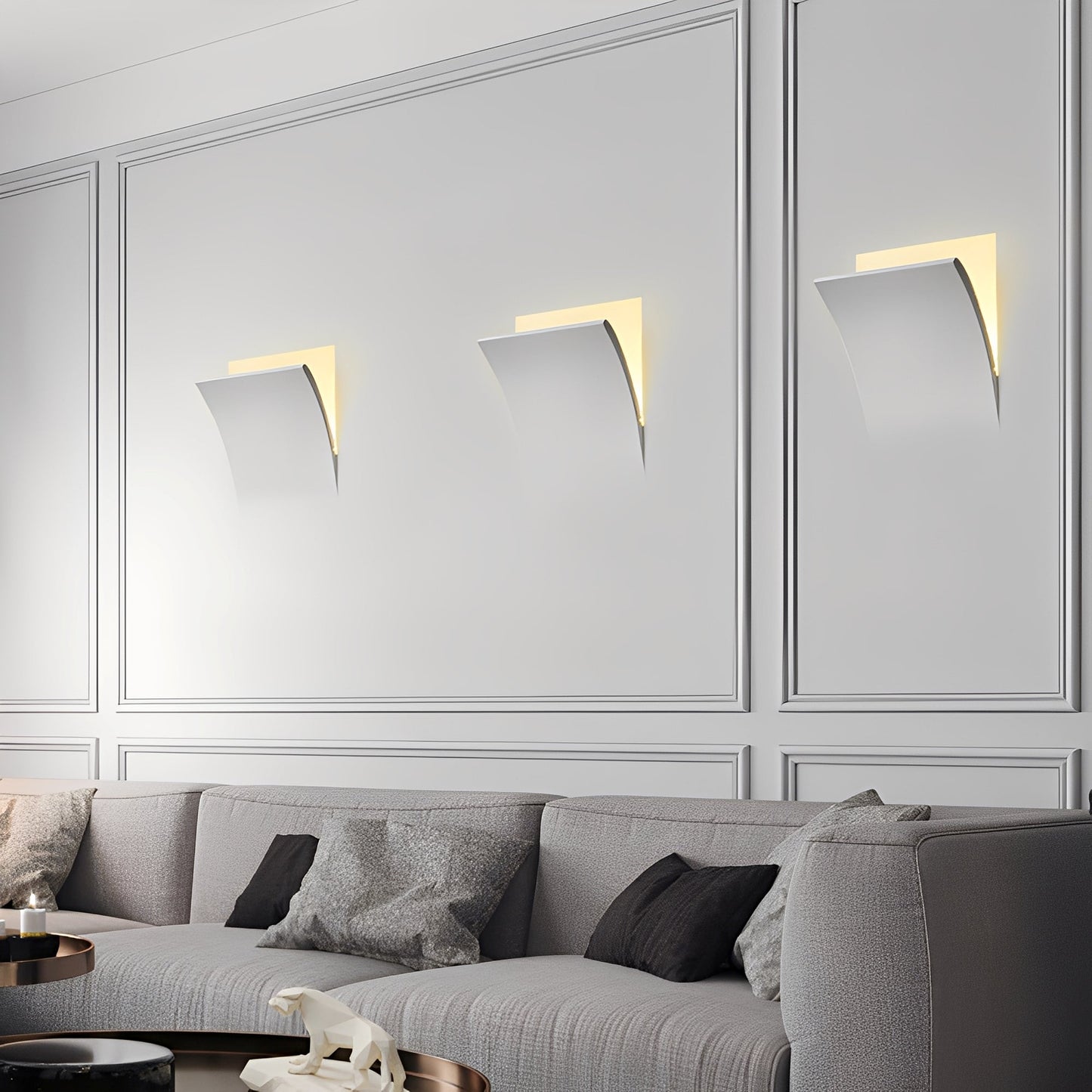 Aria – Moderne integrierte LED-Wandleuchte