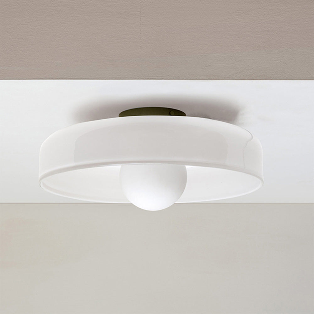 Camille – Französische Retro-Deckenlampe aus Glas