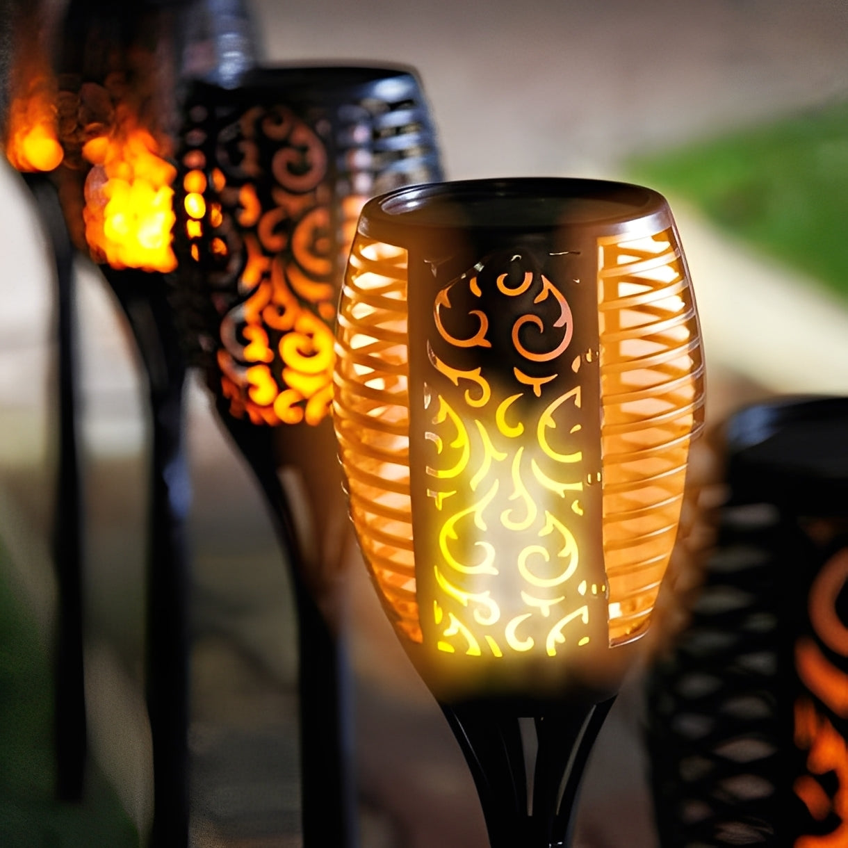 Hash – Solar-Fackelleuchte, wasserfest