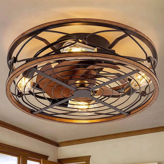 Darian – Moderner Deckenventilator mit Licht