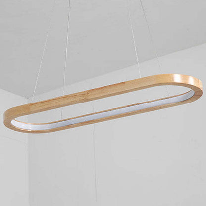 NordicBeam – Moderne LED-Pendelleuchte aus Holz und Metall