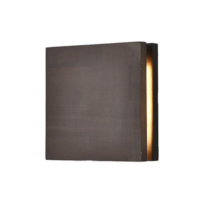 Norah – Wandlampe aus Massivholz
