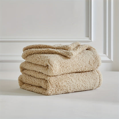 KuschelWolke – Flauschige Sherpa-Decke für Sofa & Bett, wendbar & waschbar