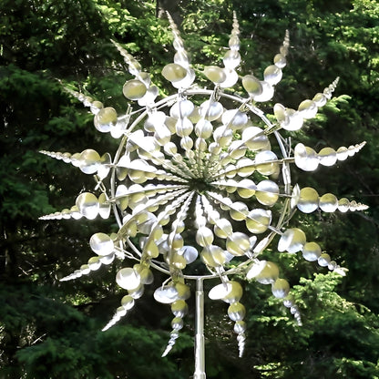 MetalWhirl – Edelstahl-Windmühle