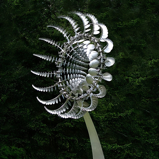 MetalWhirl – Edelstahl-Windmühle