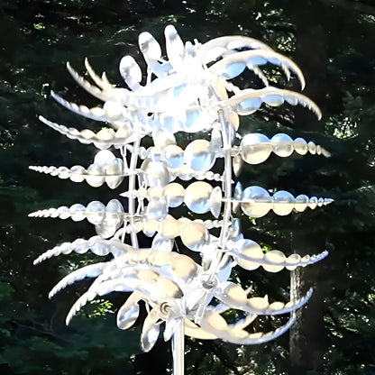 MetalWhirl – Edelstahl-Windmühle