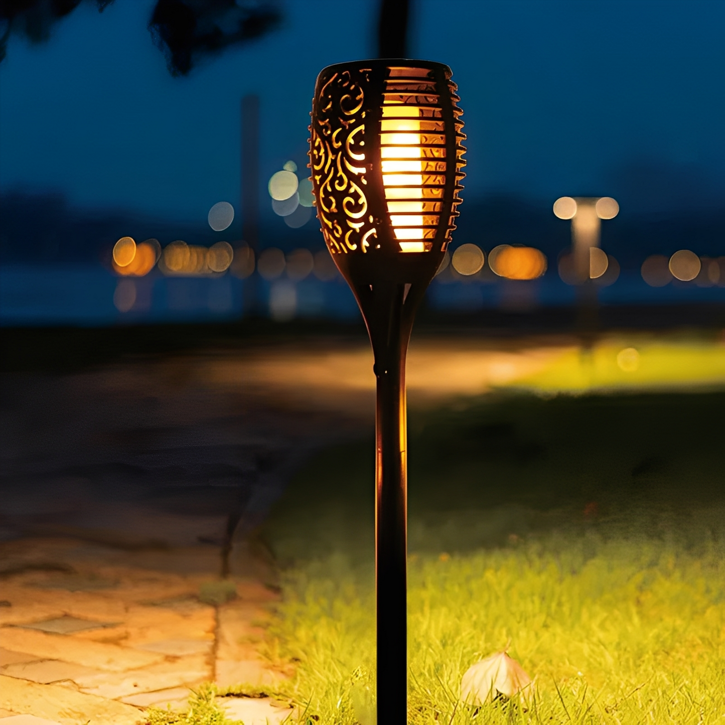 Hash – Solar-Fackelleuchte, wasserfest