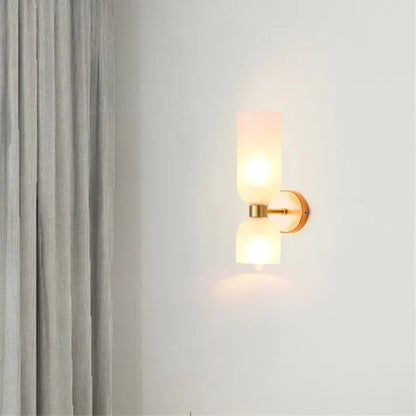 DuoGlas – Doppelköpfige LED-Wandleuchte