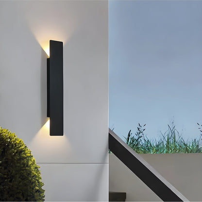 Moderne, minimalistische LED-Wandleuchte