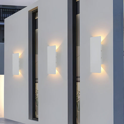Moderne, minimalistische LED-Wandleuchte