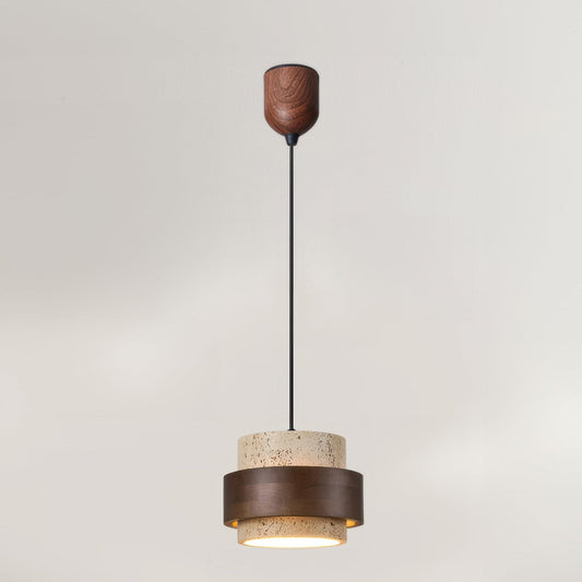 Nakoa – Wabi-Sabi Hängelampe mit Retro-Steinen