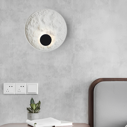Lunaris – Runde LED-Wandleuchte mit weißem Kugel-Design