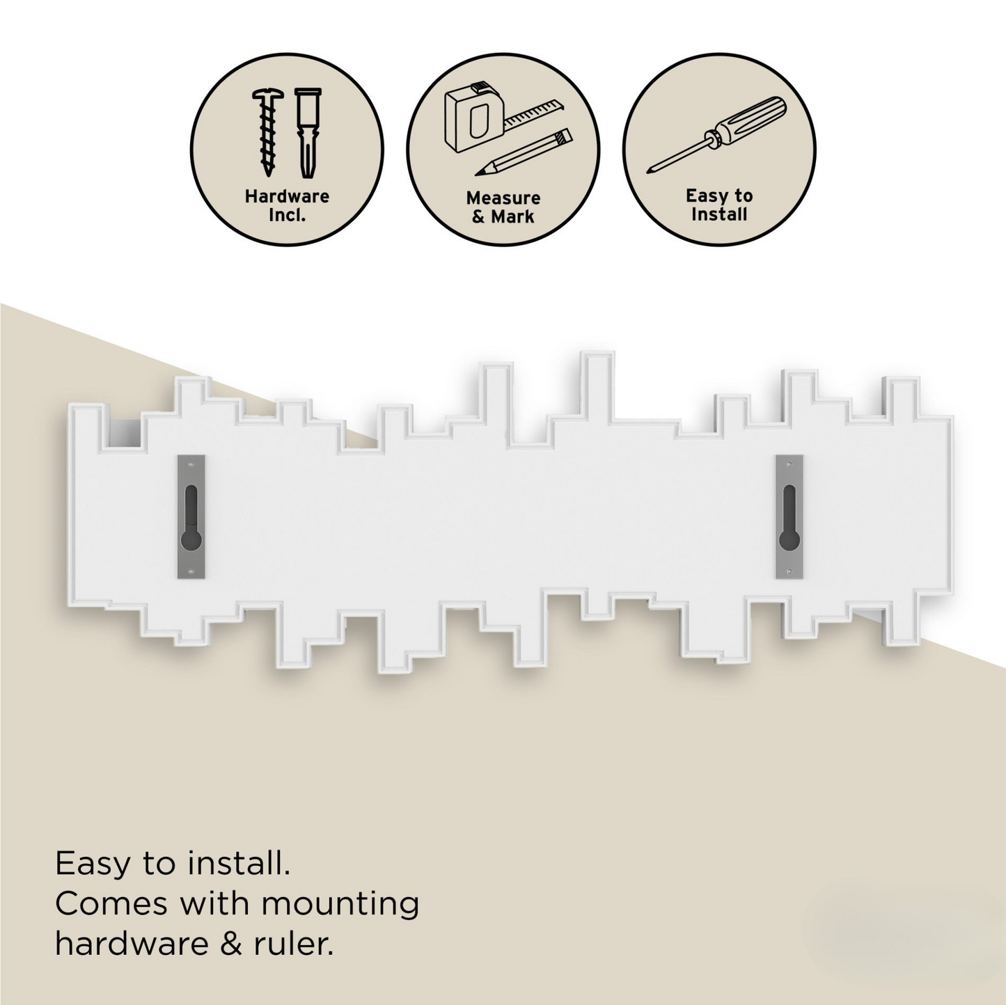 Wandhaken - Nordic Minimalist Wandhaken Dekor