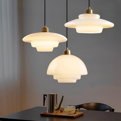 Lucine – Schlichter Kronleuchter aus Glas