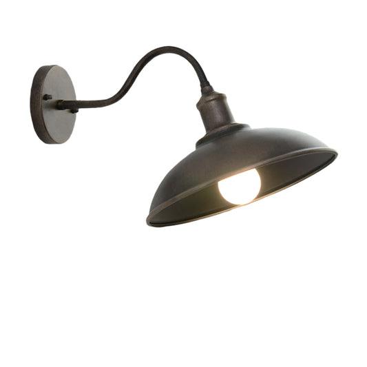 Lean – Retro Eisen Wandlampe