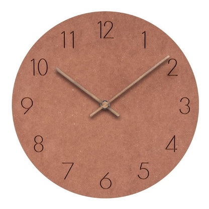 Riley – Lautlose Skandinavische Wanduhr