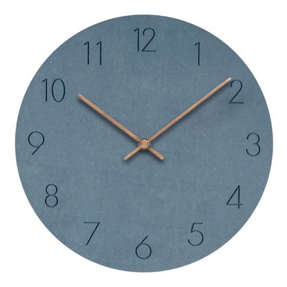 Riley – Lautlose Skandinavische Wanduhr
