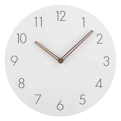 Riley – Lautlose Skandinavische Wanduhr
