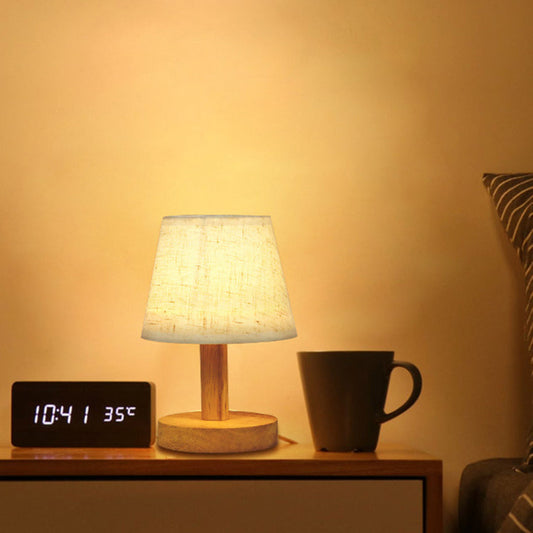 Sana – Vintage Falten-Tischleuchte mit USB-Laden