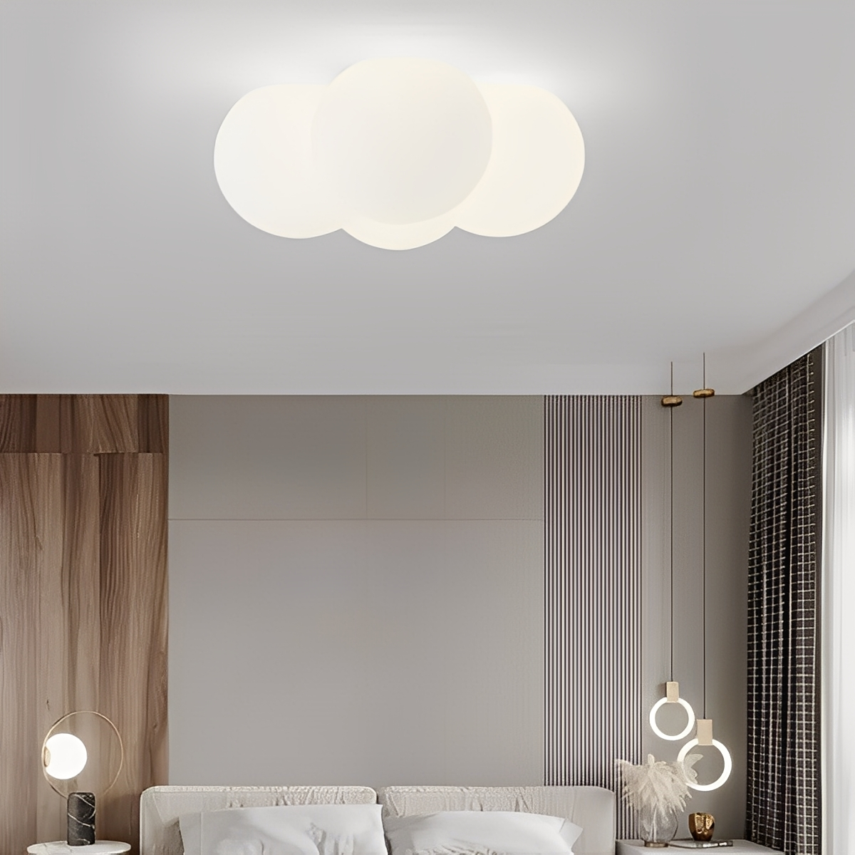 Vina – Zeitgemäßer Minimalistischer Wolken-Luster