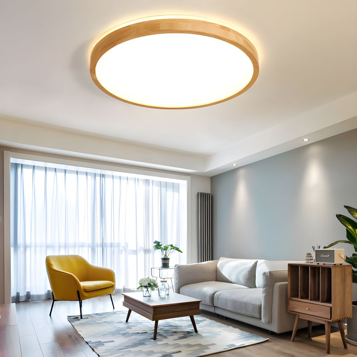 Leah – Leuchte für die Decke mit LED und Dimmer