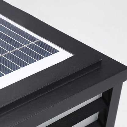 Hugo – Solar-Außenleuchte im Säulenstil