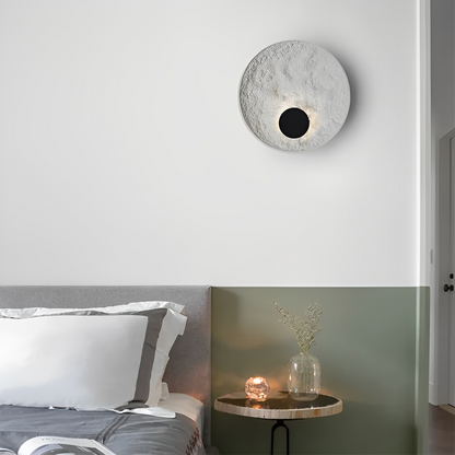 Lunaris – Runde LED-Wandleuchte mit weißem Kugel-Design