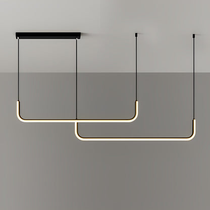 Analyn – Schlichte LED-Deckenlampe mit Metallschirmen