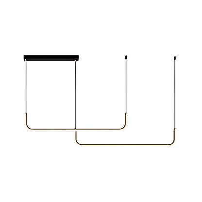 Analyn – Schlichte LED-Deckenlampe mit Metallschirmen