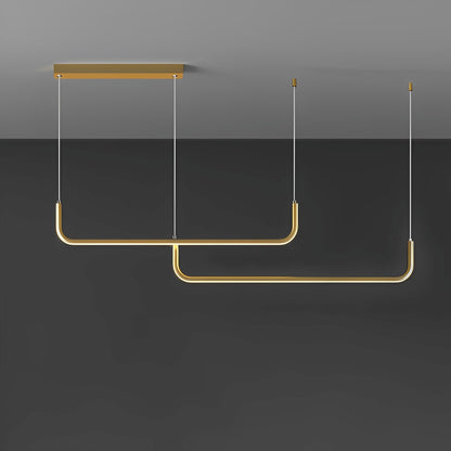 Analyn – Schlichte LED-Deckenlampe mit Metallschirmen