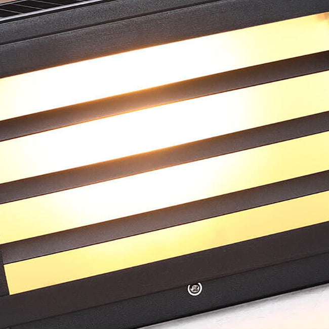 Hugo – Solar-Außenleuchte im Säulenstil