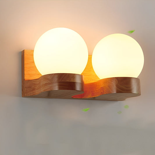 Alvaro – Schicke Holz-Wandlampe