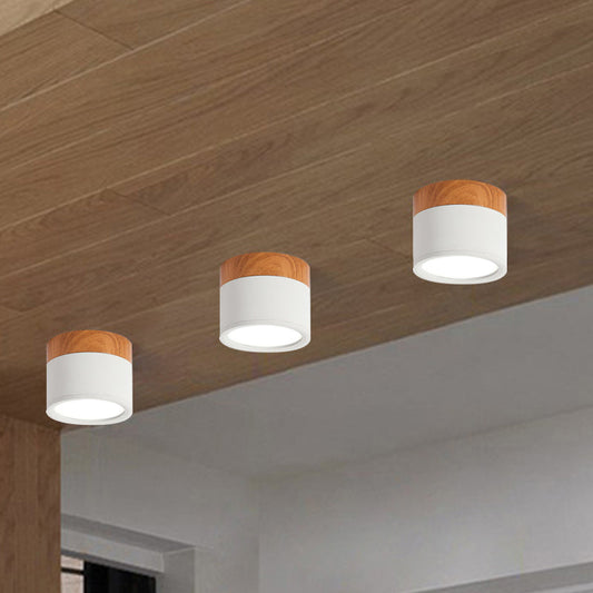 Lumi – Zylinder-Deckenlampe im nordischen Stil